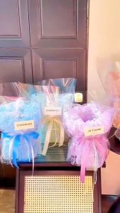 Mesh Web Bouquet Wrapping Paper Jacquard Net Flower Valentines Decoration Flower Packaging COD