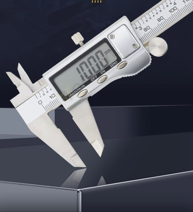 Metal Caliper Digital Pachometer Professional Vernier Caliber Measuring ...