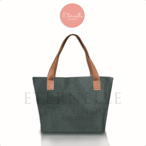 Eternelle Kreasindo Tas Jinjing Kanvas Trapez Denim / Tas Sebaguna Simple / Tas Polos Fashion