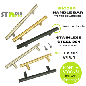Manila Stock Stadia Home Classic T Bar Stainless Steel 304 Cabinet Handle Drawer Pull Furniture Knob