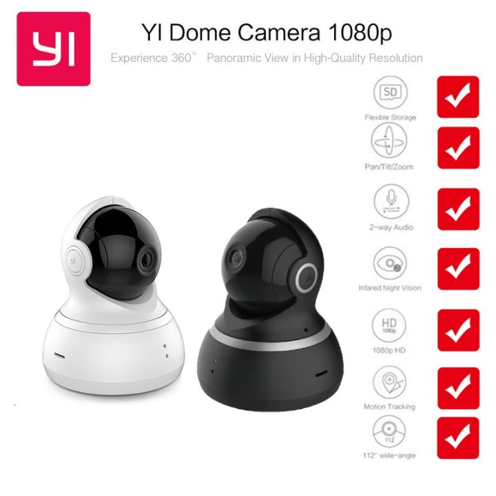 YI Dome 1080p HD Camera Security Surveillance System CCTV IP 360