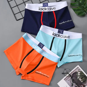 3Pcs Male Panties Cotton Mens Underwear Boxers Breathable Man Boxer Printed Underpants Comfortable Shorts Men Underwear M-3XL