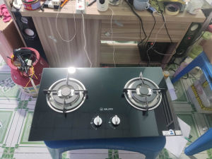 Bếp ga âm Malloca GHG 732A NEW Đánh lửa IC Đầu đốt tiết kiệm gas