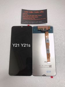 Màn hình VIVO Y21 / Y21S New Full bộ màu đen Bảo hành 3 tháng Tặng kèm keo dán màn hình+tua vít sữa chữa+cường lực+que chọc sim+FREE SHIP