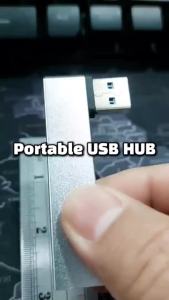 (HD1)Type C to USB HUB 3 Port Multi USB Splitter OTG Adapter for Laptop PC Computer Accessories