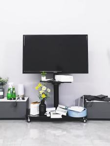 LZD TV Desktop Set-Top Storage Rack Display Top Punch-Free Router Storage Bracket Bracket