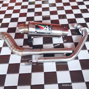 Knalpot AR Austin stenlis for CBR R15 GSX XRIBE CB Vixion Satria Sonic MX Tiger Verza SupraGtx dll