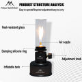 MOUNTAINHIKER Gas Lantern camping light Outdoor Propane butane Fuel Lights Camping Retro Decorative Ambience Gas Lamp For Camping Hiking Backpacking. 