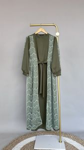 Riskirich Farrah Gamis Brokat Pesta Kondangan Elegan