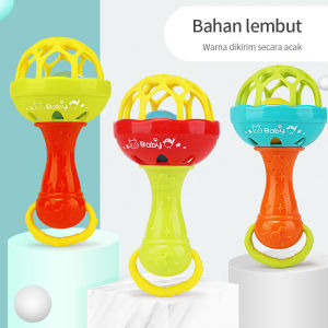 DreamBaby Mainan Bayi /Gigitan bayi lembut/Rattle Stick Mainan Bayi BPA Free