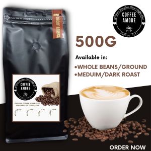 500g Benguet Barako Kalinga Espresso blend Italian Espresso Excelsa French Roast Coffee Beans/Grounds (KETO-FRIENDLY)