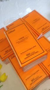 Lakunci  Deluxe Soft Facial Tissue Wall-Mounted Fluorescent-Free 4 Ply (6 Packs) [Gift 2 Hooks]