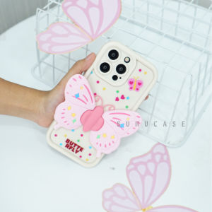 Case Butterfly Terbaru 2023 for Samsung A11 A12 A05S A05 A32 4G A14 5G A54 A02S Candy Softcase hp Silikon Motif Lucu Casing TPU [3D-11]