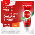 Colgate Optic White Sparkling White Mint Plus Mineral Toothpaste/Pasta Gigi 100 gr. 