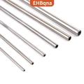 [COD] EHBqna Silver Round 304 Stainless Steel Capillary Tube Pipe 250mm Hollow Circular Tube. 