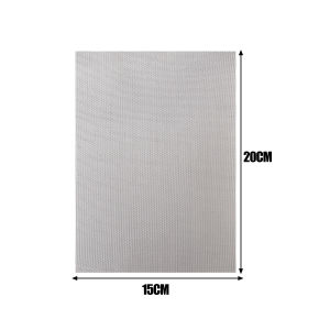 Heavy Duty Tungsten Wire Mesh 20x15cm Car Bumper Repair Plastic Welding Screen Flexible Easy Install Auto Grille Guard Protect