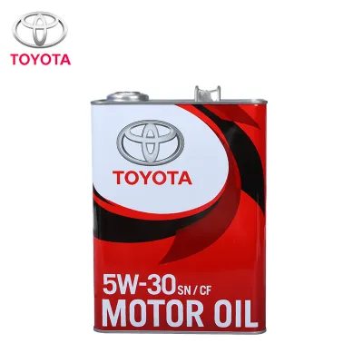 G-REN JAPAN Toyota Genuine Motor Oil SN/CF 5W-30 4L Fully Synthetic Gasoline or Diesel Engine Oil