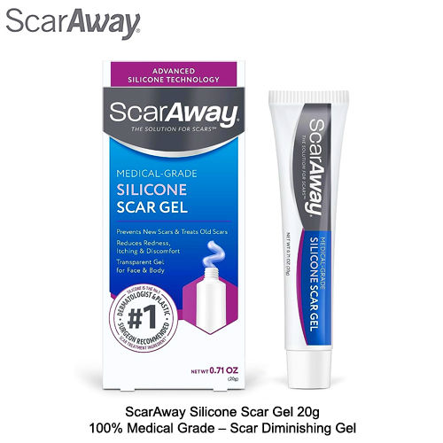 ScarAway Silicone Scar Gel 10g and 20g 100 Medical Grade Scar