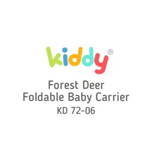 Kiddy Forest Deer Foldable Baby Carrier KD 7206 / Gendongan Bayi Samping / Gendongan Bayi Lipat / Gendongan Bayi Lucu / Gendongan Bayi Praktis / Gendongan Bayi Cantik / Gendongan Bayi Dengan Kantong / Gendongan Bayi Kuat / Gendongan Bayi Keren