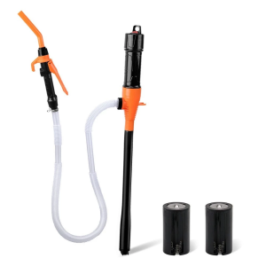 Electric Pumping Oil Pump Car Fuel Tank Pumping Pumping Oil Pump Battery Type with Gun Nozzle