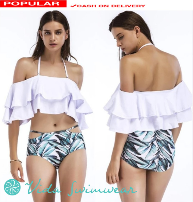 Two piece swimsuit store lazada