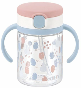 Richell Miffy Outing straw mug straw cup training cup 200ml / 320ml 7 months old and up
