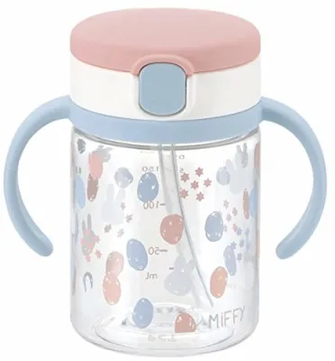 Richell Miffy Outing straw mug straw cup training cup 200ml / 320ml 7 months old and up