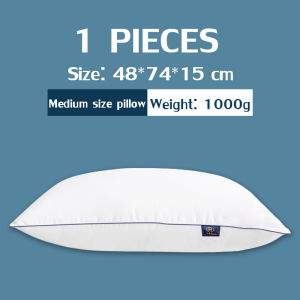 【Buy 1 free 1】 48*74*15cm Neck Sleeping Pillows Orthopedic Pillow For Adult Neck Support Sleeping Treatment Microfiber lining designed for adult side sleepers for neck support Memory Pillow Bed