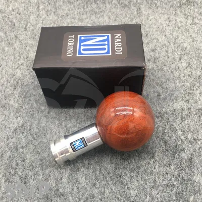 Car Real Wood Gear Shift Knob JDM Manual Gear Lever Knob Peach Wood Gear Shift Knob 5/6 Speed Wooden Knobs Universal Car Handle1.14
