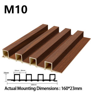 2.9meter x16cm Wall Panel Dinding Kamar Tidur Wall Panel Pvc / Wpc Wall Panel / Wall Panel Hiasan Dinding / Wood Panel Wpc / Wallpanel Pvc Dinding