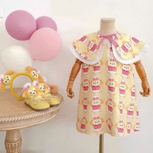 MC111 เดรสลูกสาว น้องหมาน่ารัก คุณหนู ผ้าดีมากกก พร้อมส่ง