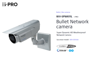 Panasonic Super Dynamic HD Weatherproof Network Camera / Outdoor ( WV-SPW611L)