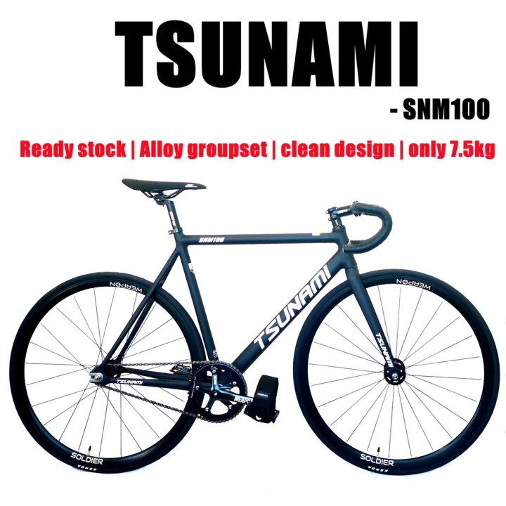 TSUNAMI SNM100 fixie bike fixed gear bike single speed bike