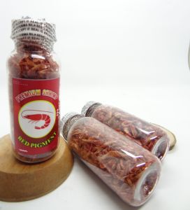 Udang Kering Merah Premium Plus pigmen CAROPHYLL RED kemasan botol 100 ml