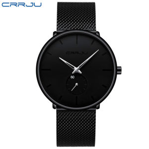 Jam Tangan CRRJU / Ready 4 Warna / Jam Tangan Pria Jam air samping olahraga fashion Jam tangan penjualan panas