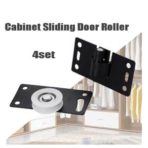 4Pcs Sliding Door Roller For Wardrobe / Cabinet / Closet