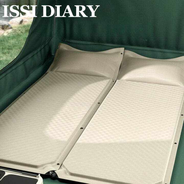 Inflatable cot hot sale mattress