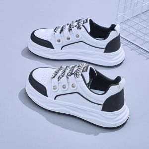 Denden.id Sepatu Wanita Sneakers Import Fashion Korea Putih Terbaru 1047