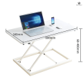 5 Stalls Height Adjustable Stand up Desk Stand Tabletop Computer Monitor ​ Laptop TV Bed Lap Desk Tray PC Table. 