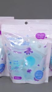 Viên Thả Bồn Cầu GUMI Thế Hệ Mới Khử Mùi Hoa Nhài Làm Sạch Toilet Tự Động Diệt Khuẩn Hiệu Quả