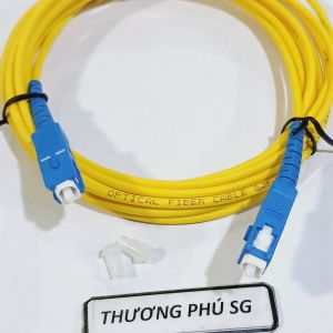 Dây nhảy quang SC / UPC - SC / UPC dài 3m (Single mode Optical fiber cable)