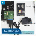 Dock Cắm Ổ Cứng 2.5 Inch, 3.5 Inch Chuẩn Sata - USB 3.0 dùng HDD Laptop, SSD 2.5 hoặc HDD 3.5. 