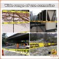 Digeo Caution Tape (Non-Adhesive) Isolated Barricade Yellow and Red Danger Warning Tape 100m/roll. 