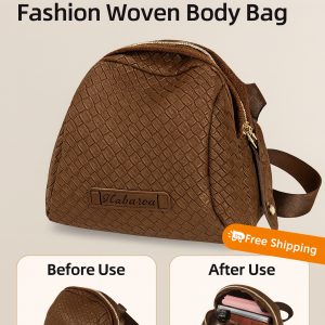 Large capacity bag fashion woven body bag casual womens bag shell bag shoulder bag