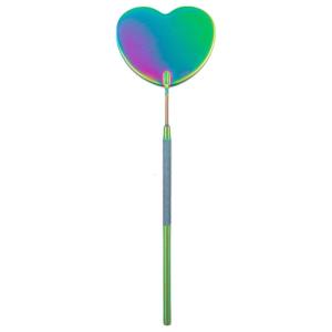 Đa chức năng Lash gương bằng thép không rỉ trang điểm lông mi gương để kiểm tra Lông mi giả Nguồn cung cấp nối mi