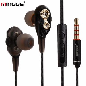 หูฟัง Smalltalk MINGGE M20 DUAL DYNAMIC DRIVERS EARPHONE เสียงคมชัด นุ่มนวล ตัวหูฟังผลิตจากโลหะ ดีไซน์ทันสมัย น้ำหนักเบาสามารถใช้งานได้อย่างสะดวก เสียงคมชัด