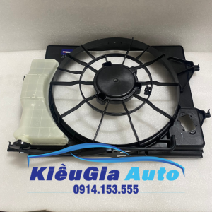 Lồng quạt két nước liền bình nước phụ Kia Soluto 2019-2023