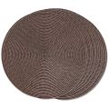 Round Braided Placemats Set of 6 Table Mats for Dining Tables Woven Washable Non-Slip Place Mats 15 Inch. 