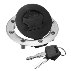 Easy Install Motorcycle Fuel Caps & Ignition Lock Anti Theft Fuel Tanks Cover & Ignition Switch Lock for SV650 SV1000