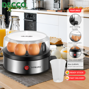 DECCO Multifunctional Mini Egg Steamer Home Use Breakfast Food Egg Cooker Pengukus Telur Mini Serbaguna Rumah - Fulfilled by DECCO SHOP